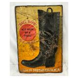 ‘Ball-Band’ Boots Sign, 11in x 18in