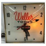  Weller Tools Wall Clock by Pam Clock Co., 15 Inches