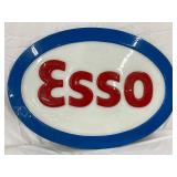 Emb. Esso Lexan Sign, 42in x 30in