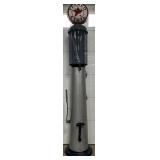 Early 10g. Visible Gas Pump with Texaco Ethyl Globe & Glass Cylinder 