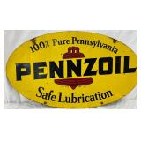 DS Pennzoil Metal Sign, 31×18 Inches