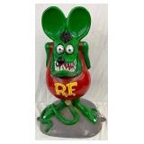 Rat Fink Cast Aluminum Store Display, 21in x 36in
