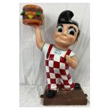 Big Boy Cast Aluminum Store Display, 18in x 21in