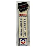 AC Delco 10in x 35in Lexan Thermometer