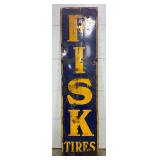 SSP ‘Fisk Tires’ Advertising Sign, 96×24 Inches