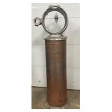 Gas Pump Shell with Clock Face 