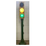 Traffic Stoplight on Cast Base, 11in x 95in