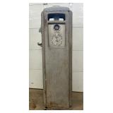 Early Tokheim Gas Pump with Clock Face