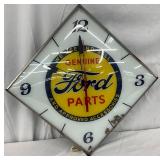 Ford Parts Clock, Pam Clock Co., 16in. 