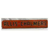 Allis-Chalmers Metal Sign, 24 x 4 Inches