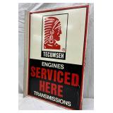 Tecumseh Engines Serviced Here Flange