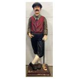 Painted Golf Promotional Store Display, 6 1/2 ft. tall