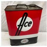 2g. Ace Transmission Oil Can by Midwest Oil Co.