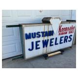 Diamond Rings Lexan Sign, 73×36 
