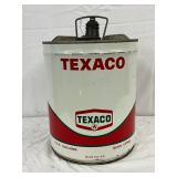5g. Texaco Metal Can with Original Graphics and Spout