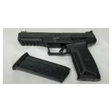 fiber-optic front sight, accessory rail, and textured polymer grip fiber-optic front sight, accessory rail, and textured polymer grip