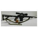 mounted Burris scope mounted Burris scope