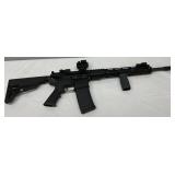 M-LOK handguard, railing, an adjustable stock, and a black polymer pistol grip M-LOK handguard, railing, an adjustable stock, and a black polymer pistol grip