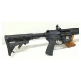 with flash suppressor, and quad rail handguard. Includes flip-up iron sights and forward handgrip with flash suppressor, and quad rail handguard. Includes flip-up iron sights and forward handgrip