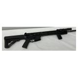 black anodized upper and lower receiver, railing, free-floating M-LOK handguard black anodized upper and lower receiver, railing, free-floating M-LOK handguard