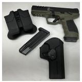 ergonomic grip design and accessory rail ergonomic grip design and accessory rail