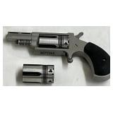 tainless steel frame and black polymer grip