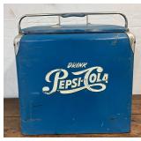 Embossed Pepsi-Cola Cooler with Handle, 19X19 