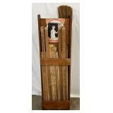 Numetal Weather Strips Wooden Store Display, 16in x 51in