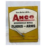 Anco Metal Cabinet Display for Windshield Wiper Blades and Arms, 19X15 