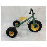 Kids John Deere Pedal Tricycle Model 33×25 with Yellow and Green Finish