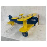 Steven’s Screamin’ Airplane Wooden Ride-On Toy, 32×50