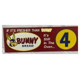 BUNNY BREAD MASONITE ISLE MARKER, 30X10 