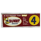 BUNNY BREAD MASONITE ISLE MARKER, 30X10 