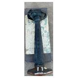 Early Cast Iron Drinking Fountain by Murdock, 12in x 34in