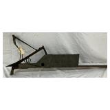 Iron and Wood Animal Trap, 33in by 13in