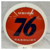 Union 76 Gasoline Advertising Globe, 16in