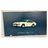 1975 Chevrolet Monza 2+2 Cardboard Advertising Display
