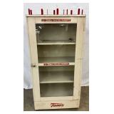 TOMS CRACKER DISPLAY CABINET 