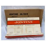 Jontine Therapeutic Advertising Display Easel Back, No. 700M, 18 x 10 1/2 Inches