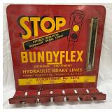 Bundyflex Hydraulic Brake Lines Metal Display Rack, 12 x 13 Inches