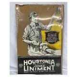 Advertising Cardboard Sign for Houstonia ‘Jones’ Liniment