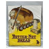 Butter-Nut Bread Cardboard Advertising Display, 11in x 13in