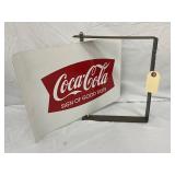 Coca-Cola Metal Sign with Mounting Bracket, ‘Sign of Good Taste’