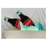 Double-Sided Illuminated Coca-Cola Classic Advertising Sign, 48×32 Inches