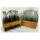 Coca-Cola Wooden Bottle Carriers 