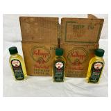 Kellogg’s Perfected Tasteless Castor Oil Bottles with Original Box