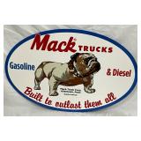 36 x 24 DSP Mack Trucks Gasoline & Diesel Sign