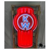 Kenworth Neon Sign, 26 x 48 Inches, with 6 1/2-Inch Can