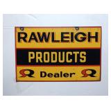 RAWLEIGH PRODUCTS DEALER SIGN, Side One