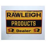 RAWLEIGH PRODUCTS DEALER SIGN, Side Two